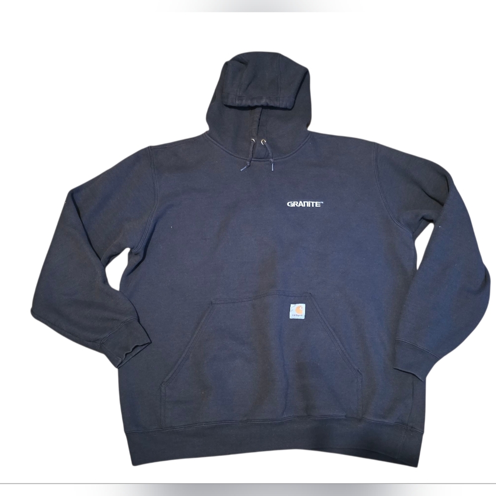Carhartt Original Fit Pullover Black Hoodie Size XL